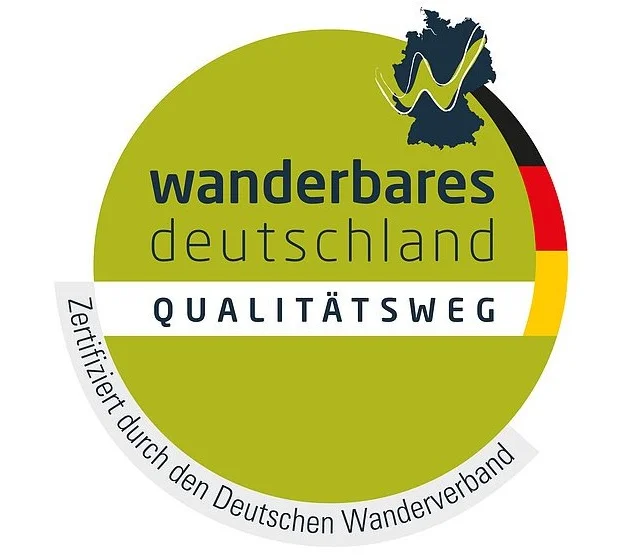 Logo des Deutschen Wanderverbandes das zertifizierte Qualitätswege nutzen dürfen.
